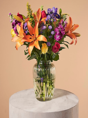  Alanya Çiçekler - Renkli Lilyum ve Kır Çiçekleri