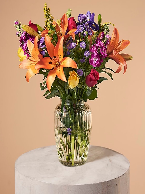  Alanya Çiçekler - Renkli Lilyum ve Kır Çiçekleri